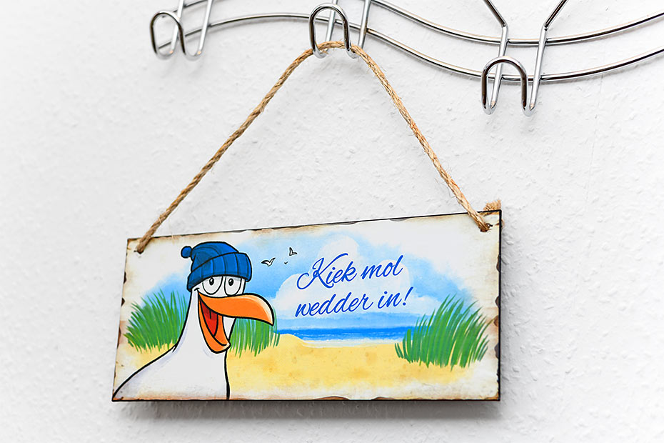 Ferienwohnung „Möwe“ - Wohnzimmer