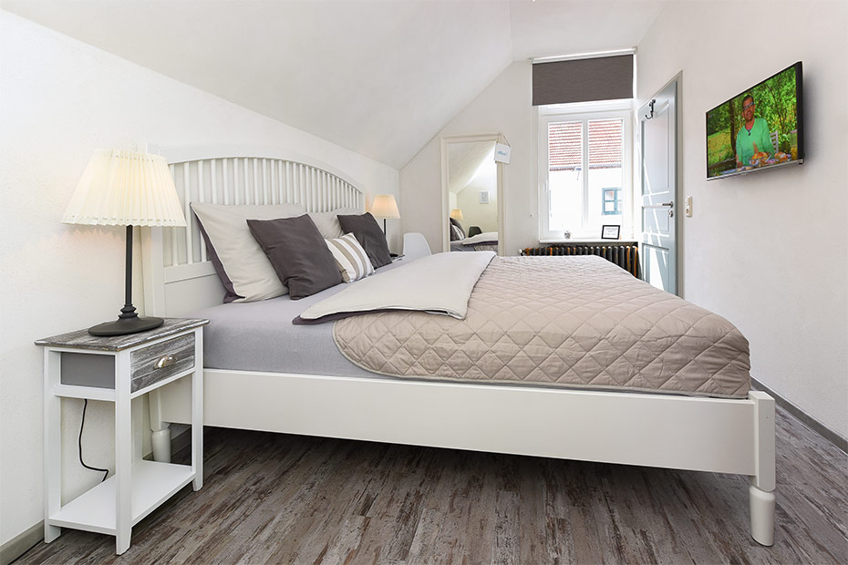 Ferienwohnung „Liegeplatz #1“ - Schlafzimmer