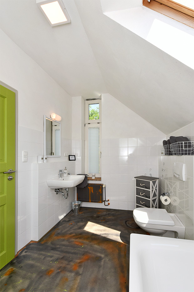 Ferienwohnung „Liegeplatz #2“ - Badezimmer