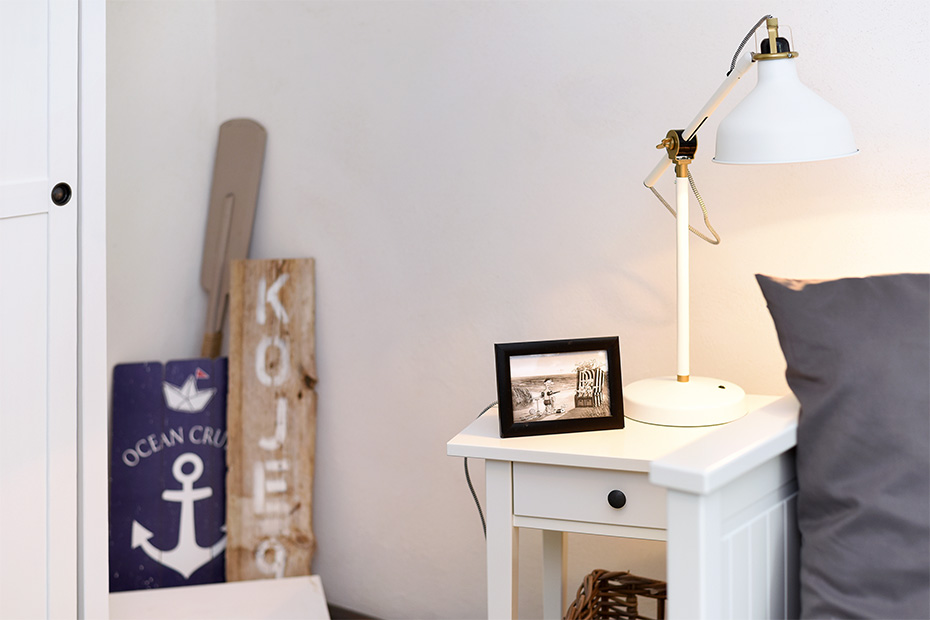 Ferienwohnung „Liegeplatz #2“ - Schlafzimmer 2/Kinderzimmer