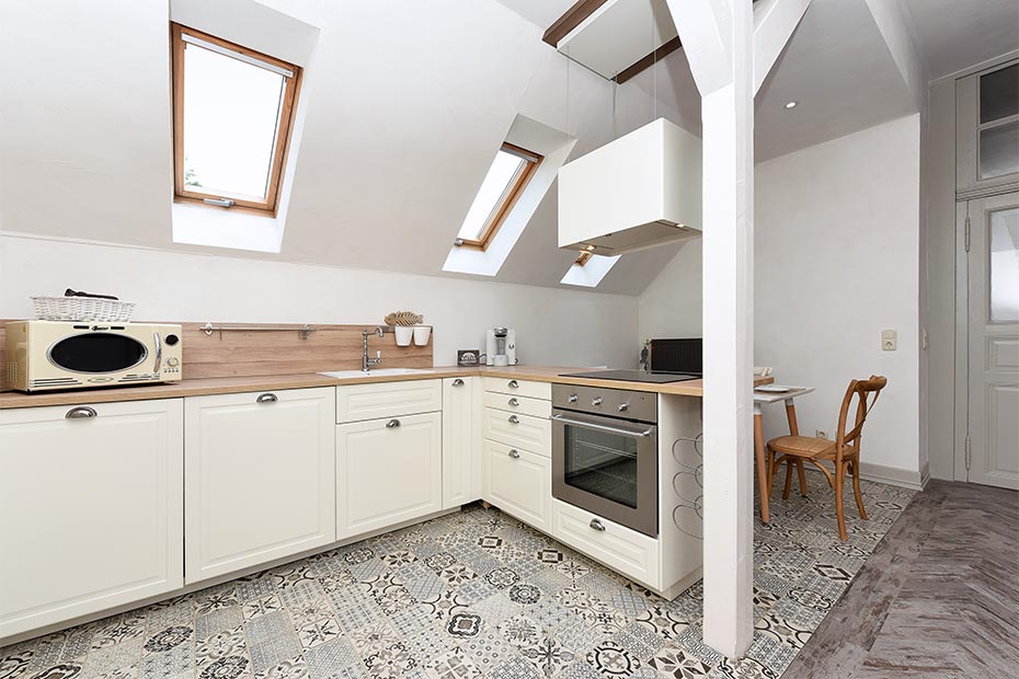 Ferienwohnung „Liegeplatz #2“ - Küche