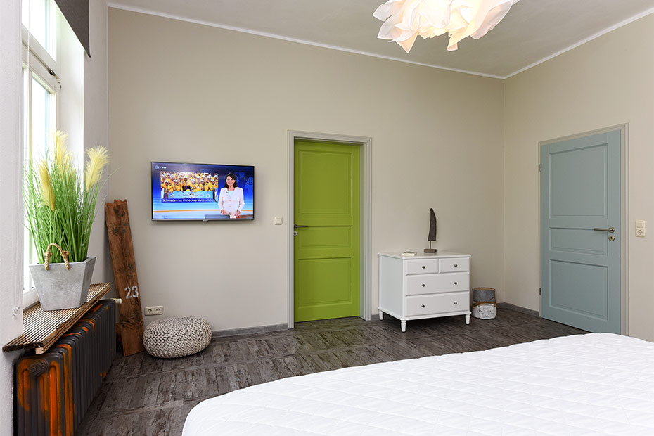 Ferienwohnung „Liegeplatz #2“ - Schlafzimmer 1