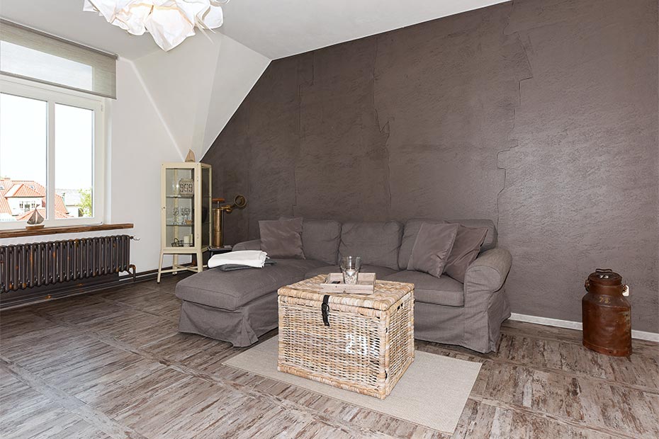 Ferienwohnung „Liegeplatz #2“ - Wohnzimmer