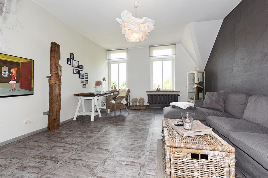 Ferienwohnung „Liegeplatz #2“ - Wohnzimmer