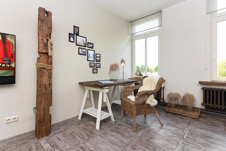 Ferienwohnung „Liegeplatz #2“ - Wohnzimmer