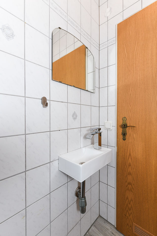 Ferienwohnung 1 - separates WC im Erdgeschoss