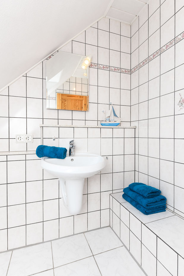Ferienwohnung 1 - separates WC im Obergeschoss