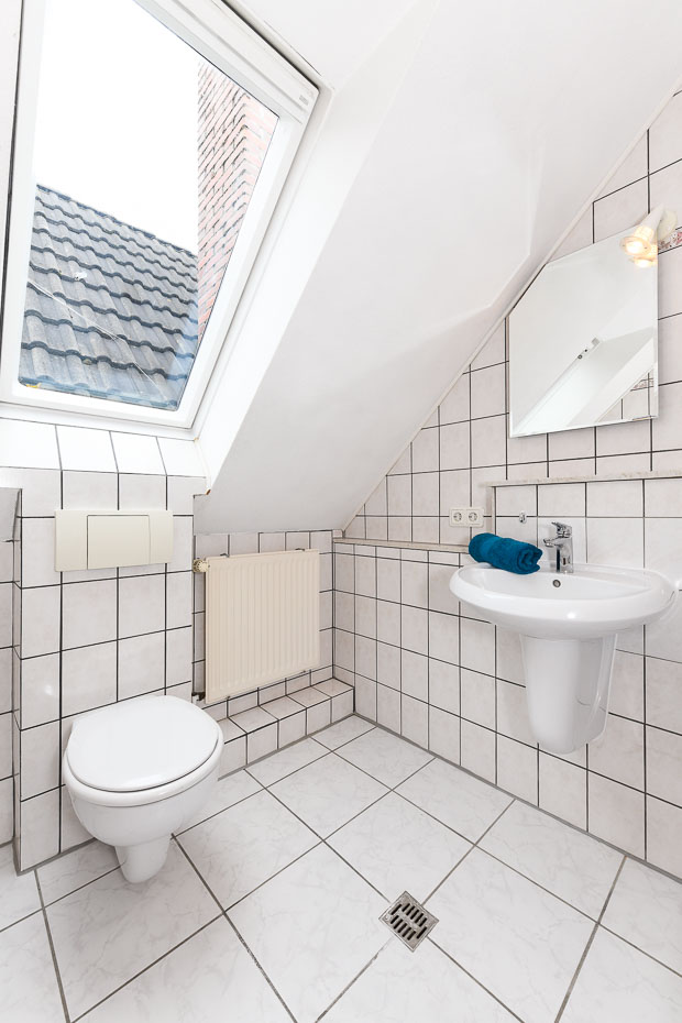 Ferienwohnung 1 - separates WC im Obergeschoss