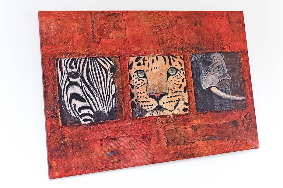 Ferienwohnung 3 - Wohnzimmer mit integriertem Küchenbereich