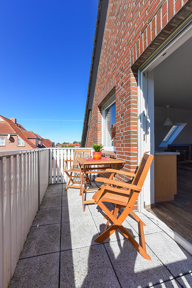 Ferienwohnung 3 - Balkon