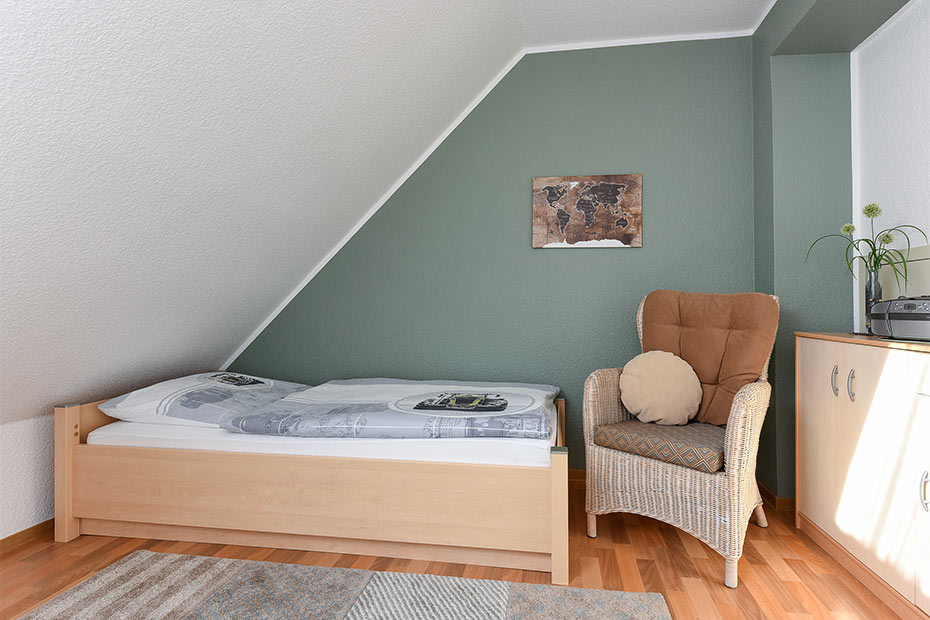 Ferienwohnung „Seewind“ - Schlafzimmer 2/Kinderzimmer