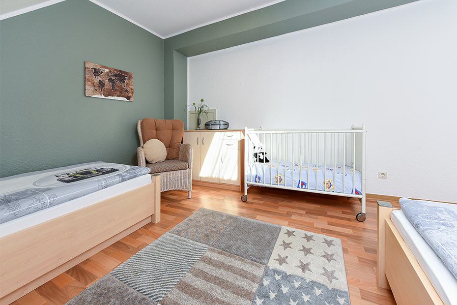 Ferienwohnung „Seewind“ - Schlafzimmer 2/Kinderzimmer