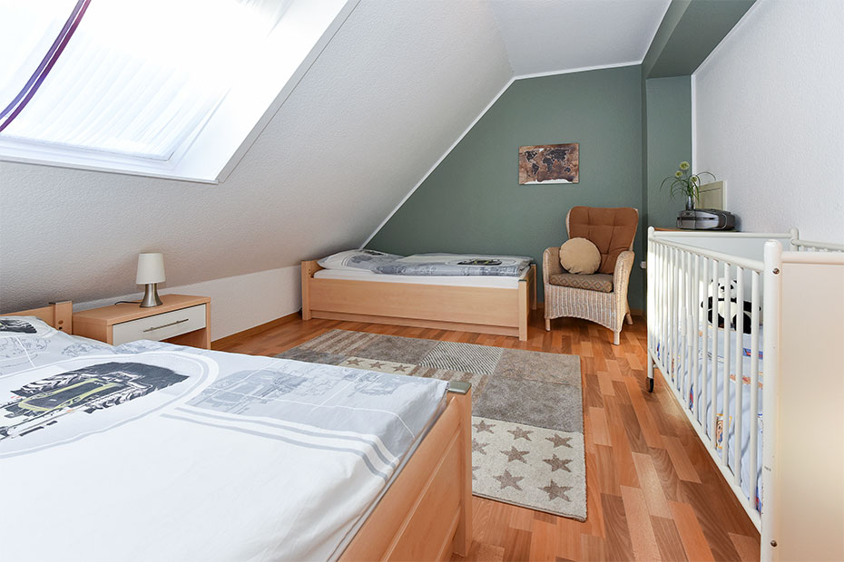 Ferienwohnung „Seewind“ - Schlafzimmer 2/Kinderzimmer