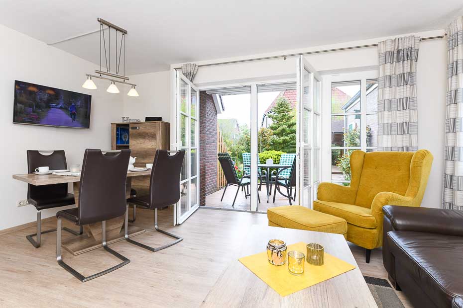 Ferienwohnung 1 - Wohnzimmer