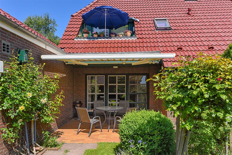 Ferienwohnung 1 - Terrasse