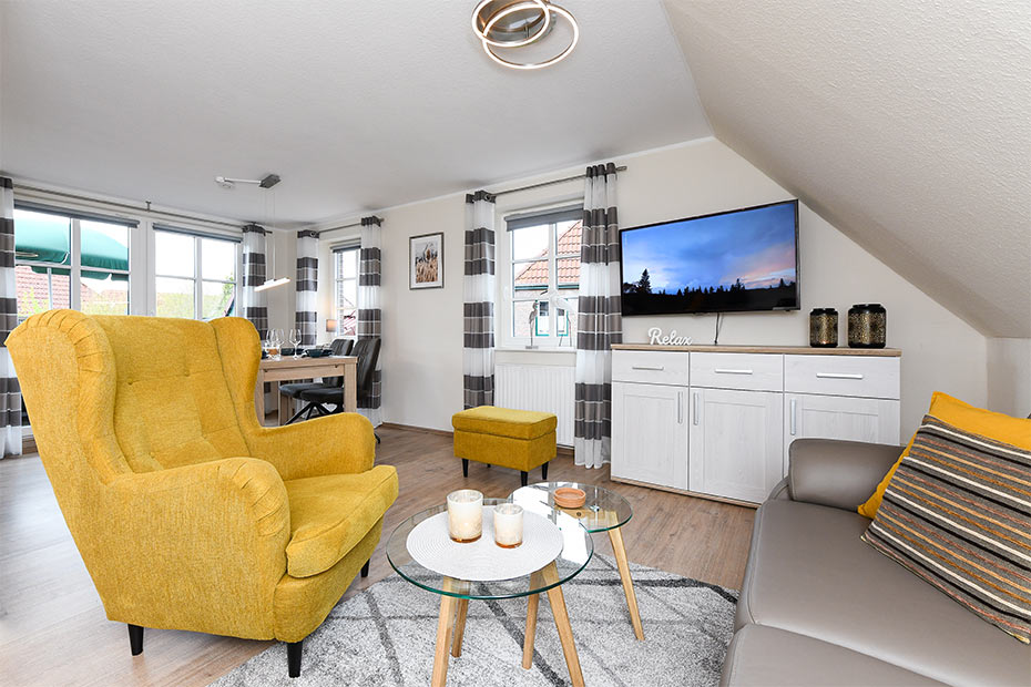 Ferienwohnung 2 - Wohnzimmer