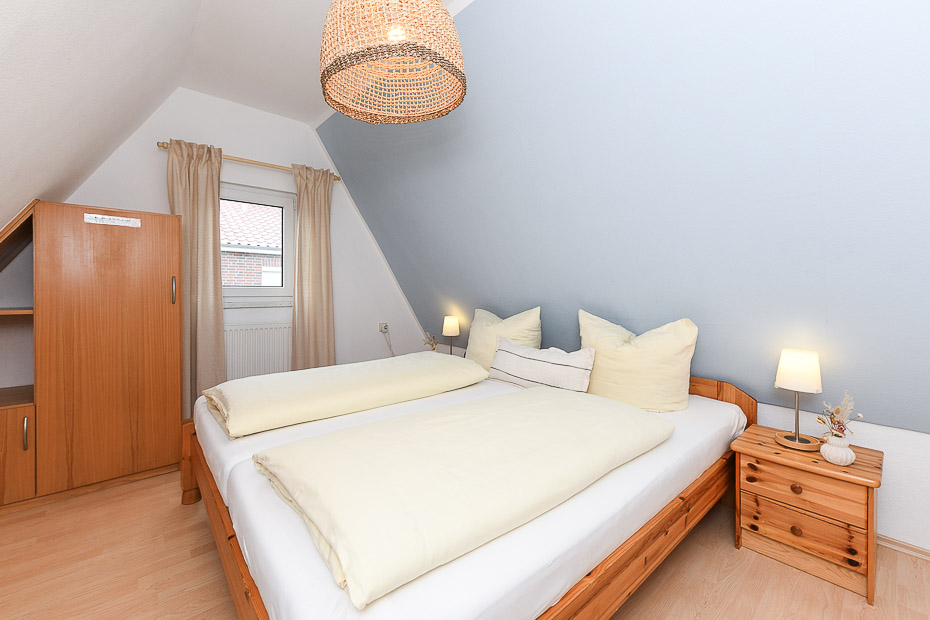 Ferienhaus „NordseeNest“ - Schlafzimmer