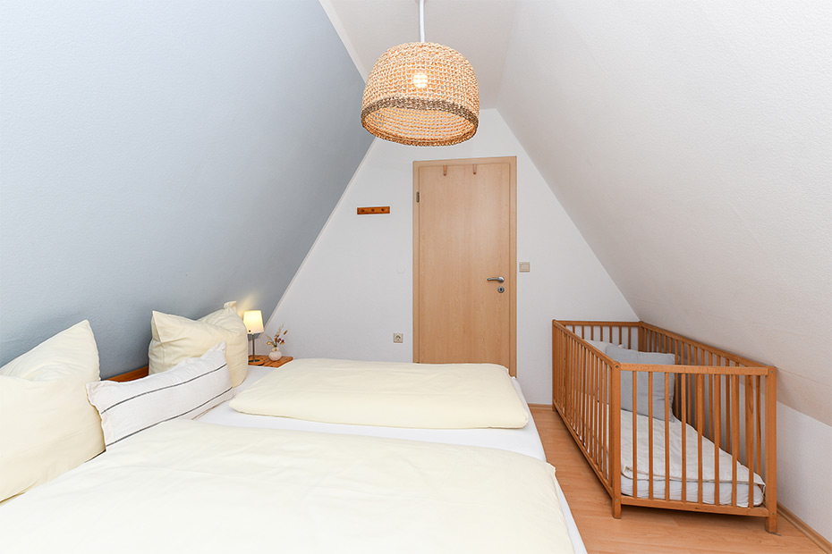 Ferienhaus „NordseeNest“ - Schlafzimmer