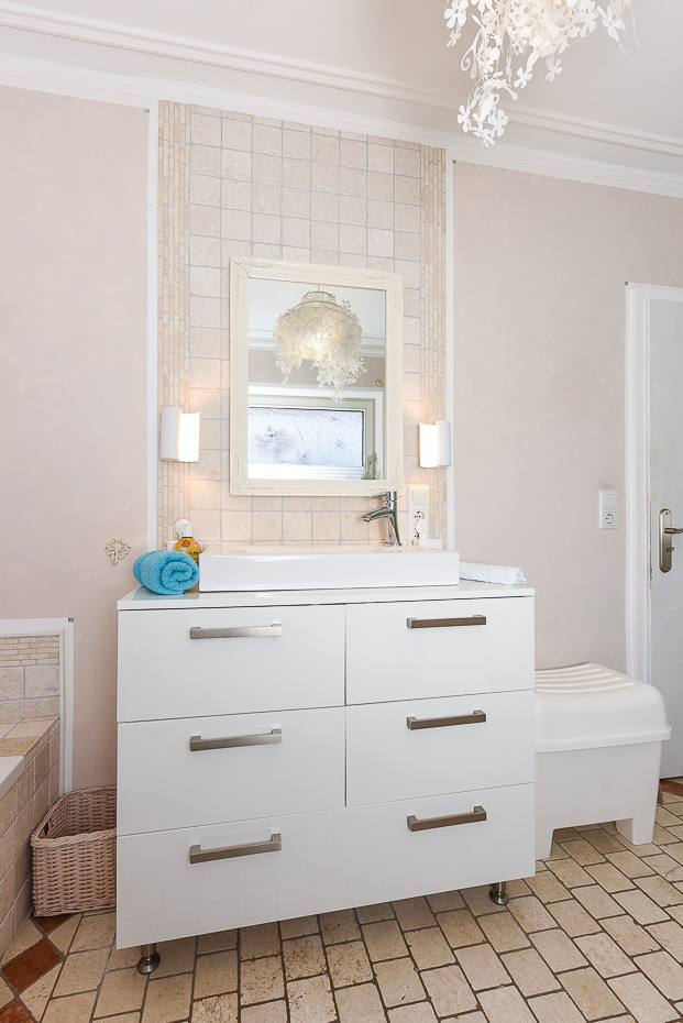 Ferienwohnung „Käptn's Suite“ - Badezimmer