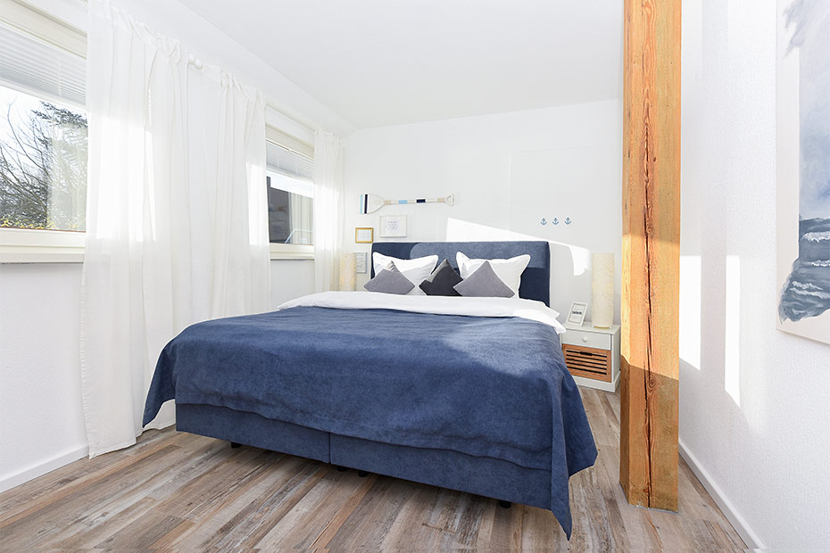 Ferienwohnung „Backbord“ - Schlafzimmer