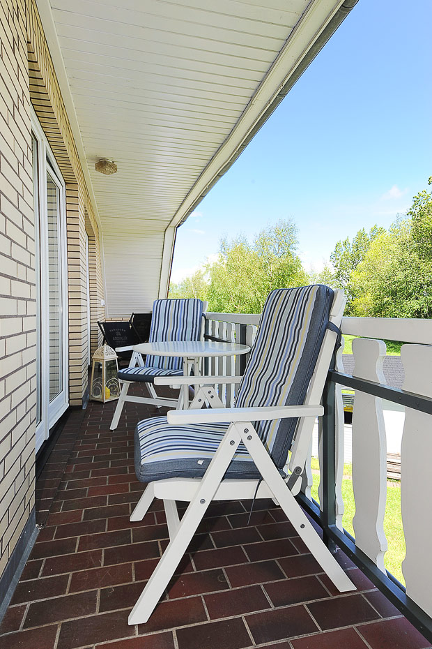 Ferienwohnung „Backbord“ - Loggia