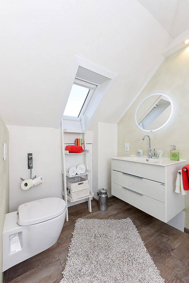 Ferienwohnung „Steuerbord“ - Badezimmer