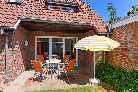 Ferienwohnung „Muschel“ - Terrasse