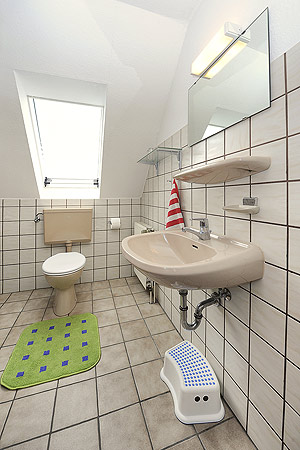 Ferienwohnung „Möwe“ - Badezimmer
