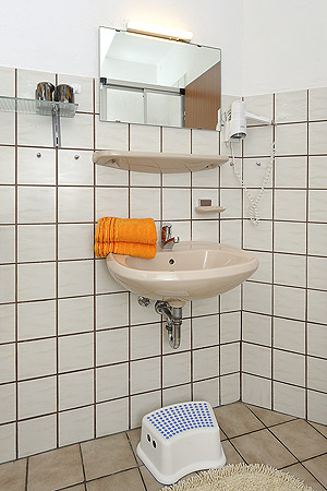 Ferienwohnung „Muschel“ - Badezimmer