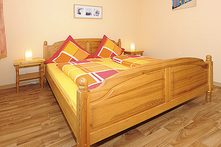 Ferienwohnung „Muschel“ - Schlafzimmer