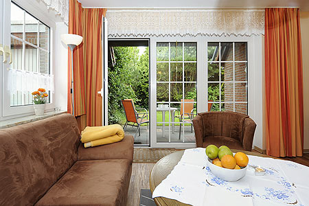 Ferienwohnung „Muschel“ - Wohnzimmer
