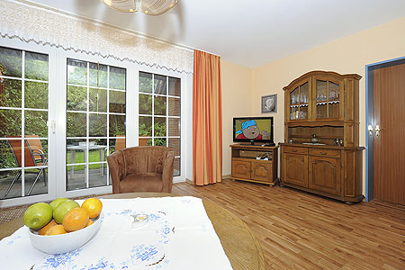 Ferienwohnung „Muschel“ - Wohnzimmer