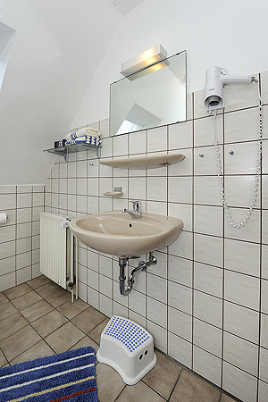 Ferienwohnung „Seestern“ - Badezimmer