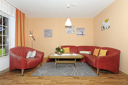 Ferienwohnung „Seestern“ - Wohnzimmer