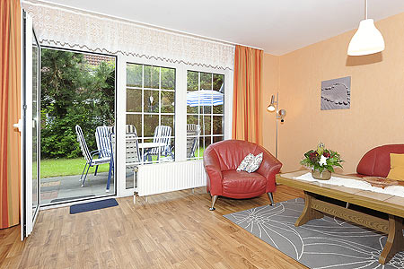 Ferienwohnung „Seestern“ - Wohnzimmer