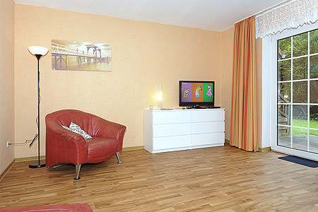 Ferienwohnung „Seestern“ - Wohnzimmer