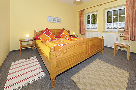 Ferienwohnung „Strandkorb“ - Schlafzimmer