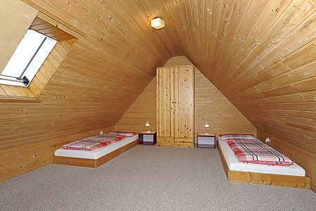 Ferienwohnung „Wattwurm“ - Schlafzimmer 2/Kinderzimmer