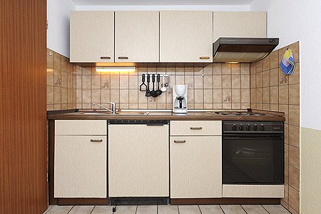 Ferienwohnung „Wattwurm“ - Küche