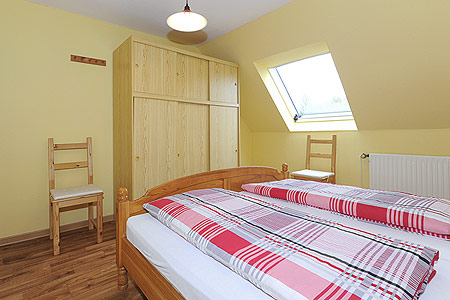 Ferienwohnung „Wattwurm“ - Schlafzimmer 1