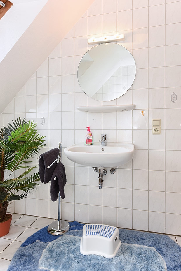 Ferienwohnung „Backbord“ - Badezimmer