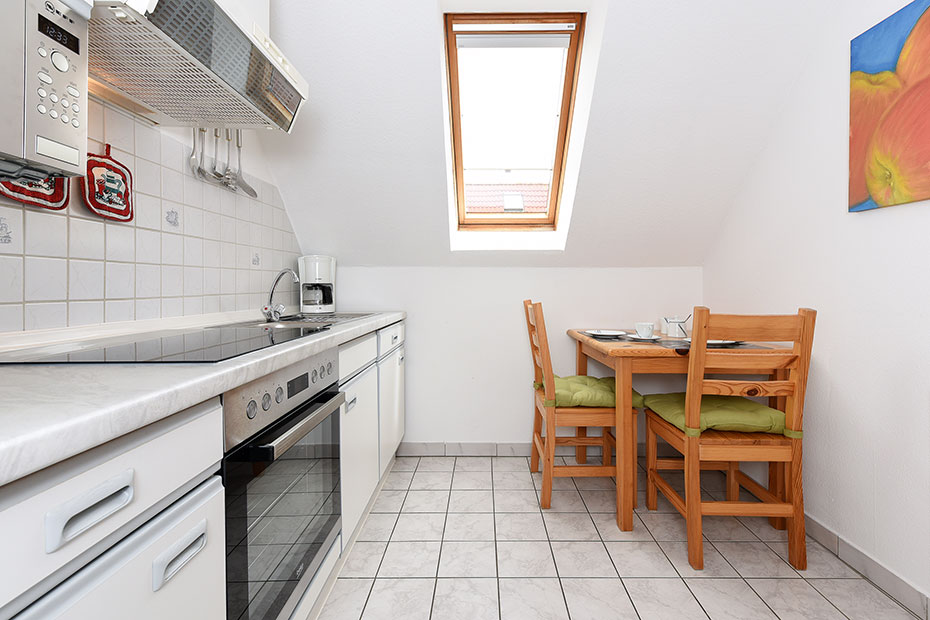 Ferienwohnung „Backbord“ - Küche