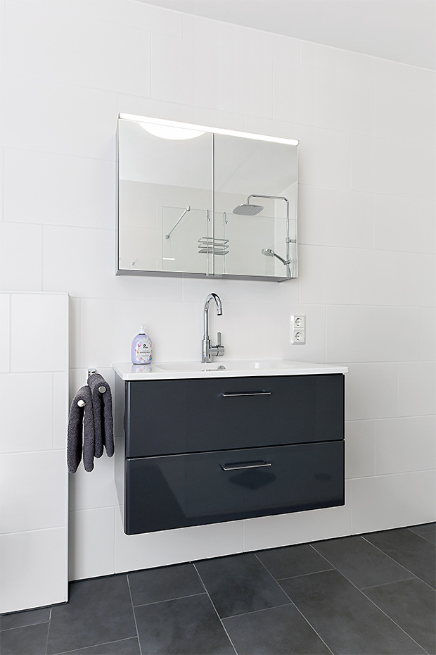 Ferienwohnung „Kapitän“ - Badezimmer