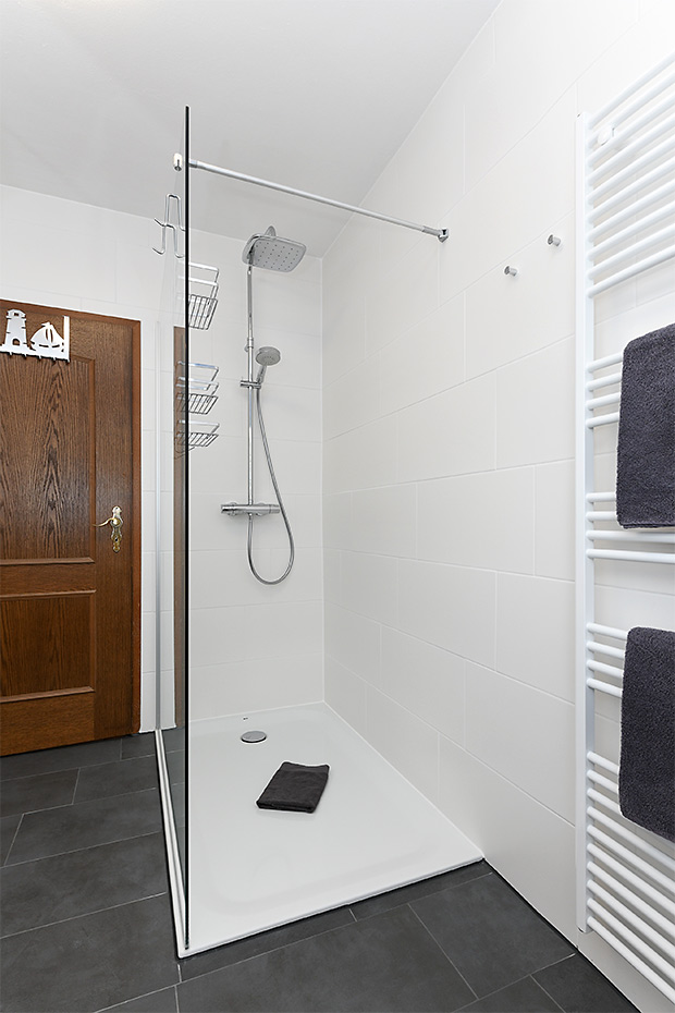 Ferienwohnung „Kapitän“ - Badezimmer