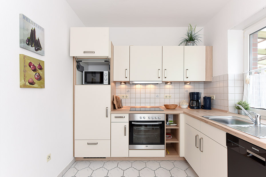 Ferienwohnung „Kapitän“ - Küche