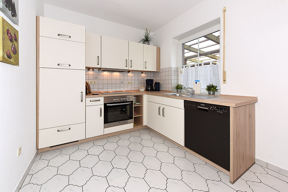 Ferienwohnung „Kapitän“ - Küche
