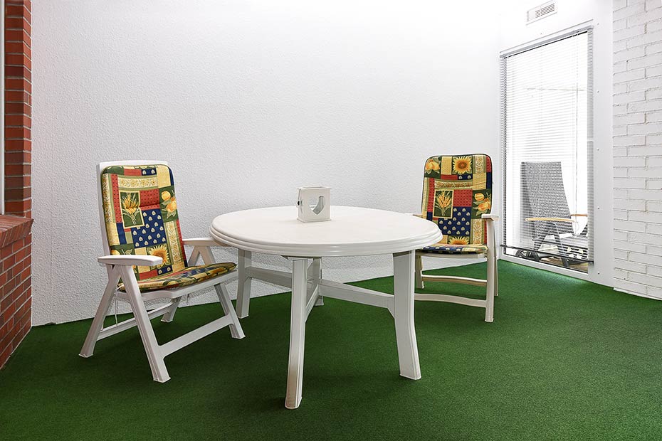 Ferienwohnung „Kapitän“ - Wintergarten