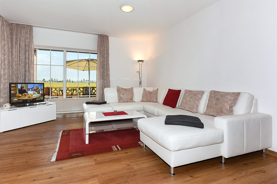 Ferienwohnung „Kapitän“ - Wohnzimmer