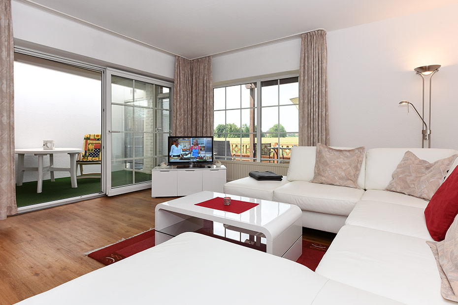 Ferienwohnung „Kapitän“ - Wohnzimmer