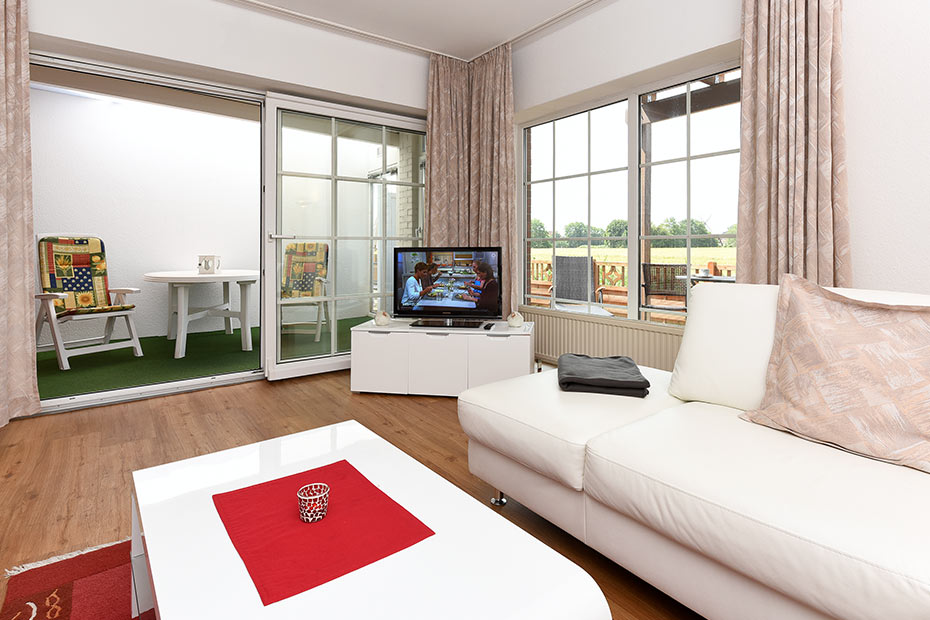 Ferienwohnung „Kapitän“ - Wohnzimmer